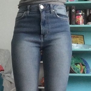 Dark Wash Skinny Jeans- Size 26